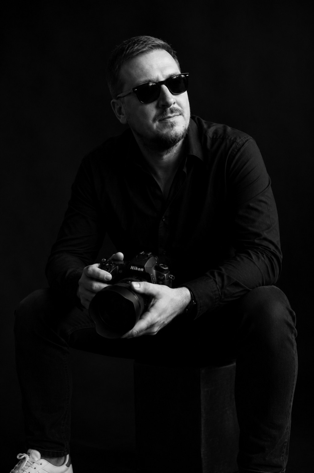 Edis Memić sa Nikon fotoaparatom