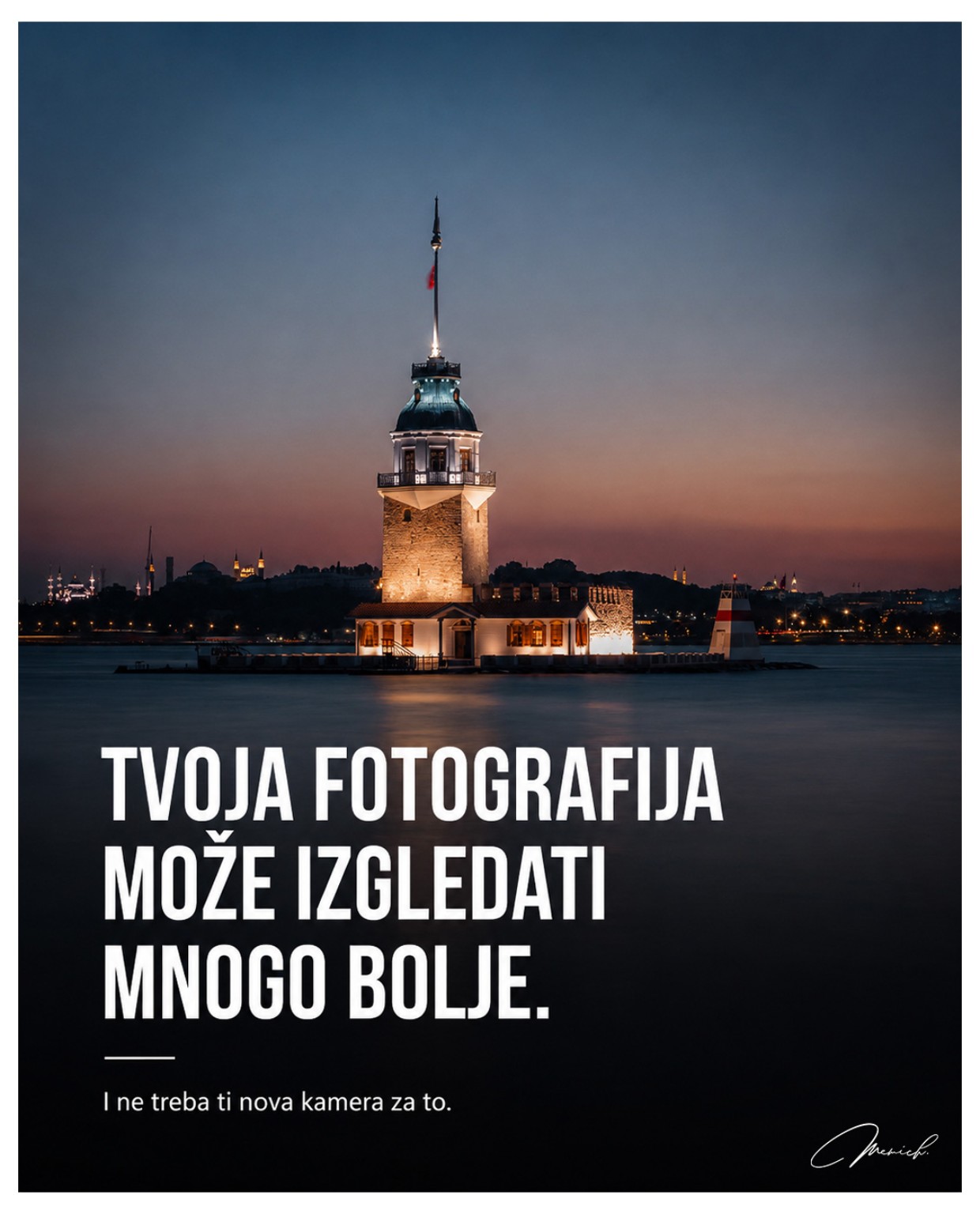 Tvoja fotografija može izgledati mnogo bolje — naslovni slajd